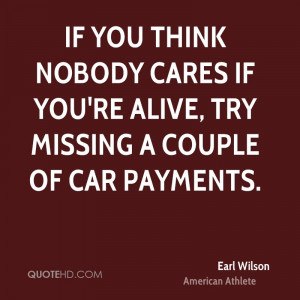 Earl Wilson Car Quotes