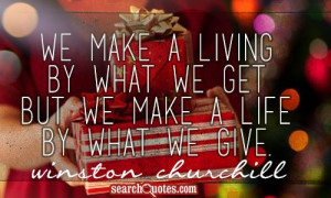 ... ~ Christmas Giving Quotes | Quotes about Christmas Giving | Sayings