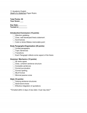 ... Introduction Conclusion 10 points Attention grabbing Clear wel
