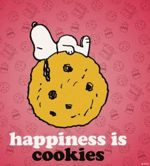 Happiness is cookies