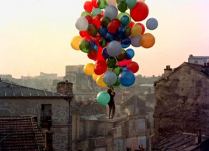 this image is from the movie the Red Balloon. I had the book that ...