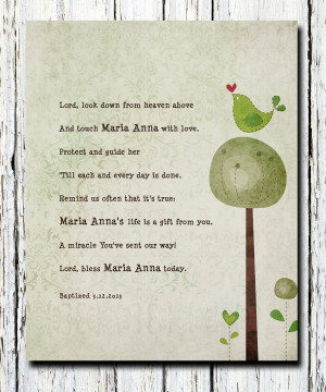 Non Religious Quotes For Baptism ~ Christening Invitations ...