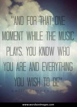 Quotes about music and life