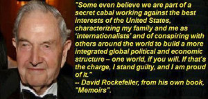 Rockefeller - New World Order Quotes Watch Here (warning ....turn the ...