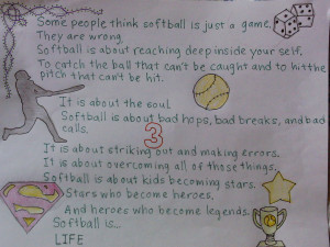 Softball is Life by anime2thug