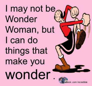 Wonder. ... ;-)