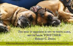 RestoreMarriage by releasing preconceived notions. More