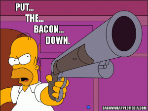 Homer Simpson and His Bacon