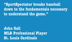 Baseball Rules and Basics in 10 Minutes with SportSpectator