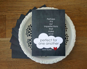Jane Austen Greeting Card - For Her - Friendship Book Lover Literary ...