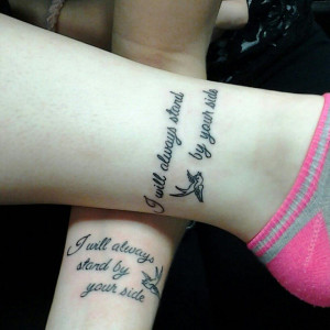 Best Friend Quotes For Girls Tattoos Friendship quotes for tattoos