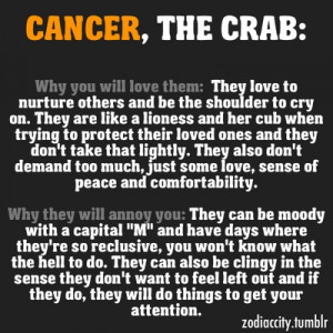 Zodiac Signs, Cancer Zodiac Quotes, Cancer Crabs, Cancer Quotes Zodiac ...