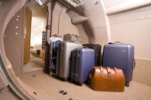 The aircraft's separate baggage compartment makes luggage handling ...