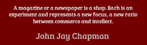 commerce quotes by John Jay Chapman