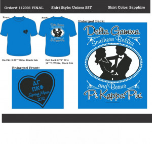 Delta Gamma & Pi Kappa Phi Southern Belles and Beaus http://www.greekt ...