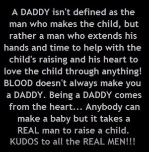 no matter what circumstances are! Shout out to all the Real Fathers ...