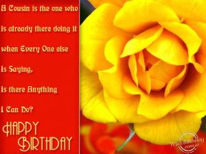 happy birthday to a caring cousin wishbirthday com