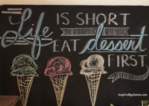 FaveThing -> Jana Abrahams -> Quotes & Sayings -> Dessert