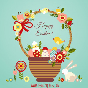 easter quotes cute happy easter basket