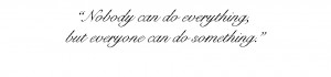 get involved quote