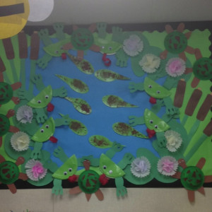... /construction paper lily pads. {sorry the link is broken}640640 Pixel