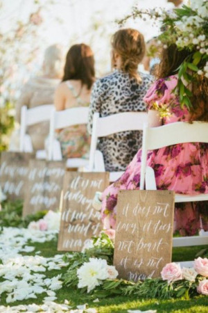 25 Awesome Ways To Use Quotes On Your Wedding Day