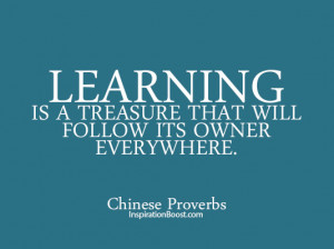 learning quotes chinese proverbs