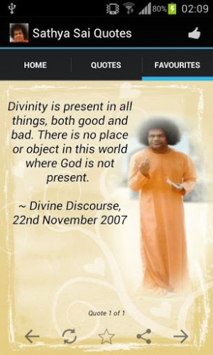 108 hand-picked quotes from Sri Sathya Sai Baba on non-dualism. Quotes ...
