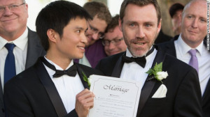 The Australian High Court rules that same-sex marriages held last week ...
