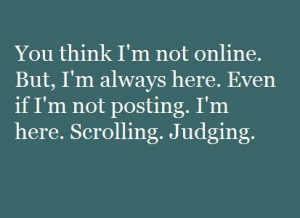 Funny Facebook Status Scrolling Quote Comment Picture 413x301