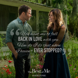 ... your chance to WIN a copy of The Best of Me signed by Nicholas Sparks