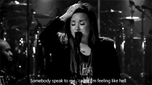 me Demi Lovato myself suicidal suicide like hell eating disorder hate ...