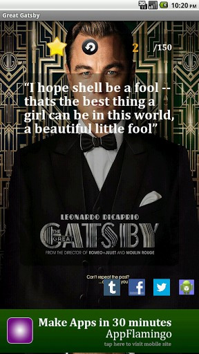 The Great Gatsby Quotes by F. Scott Fitzgerald - HD Wallpapers