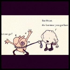 ... tags for this image include: brain, love, heart, instagram and hurts