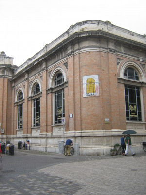 Mercato Coperto Corner Piazza Andrea Costa Ravenna Italy