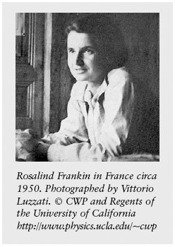 Rosalind Franklin and the Double Helix