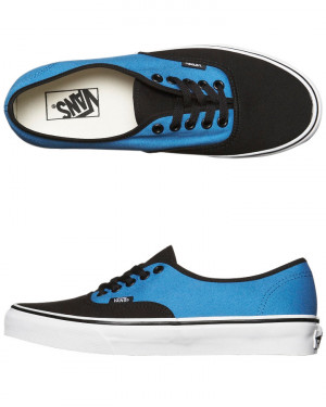 Vans Shoes Black And Blue