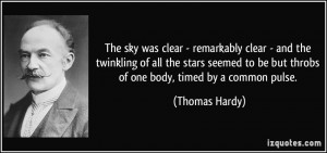 More Thomas Hardy Quotes