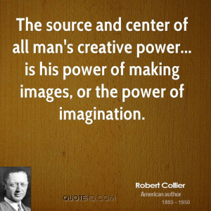 power is his power of making images or the power of imagination