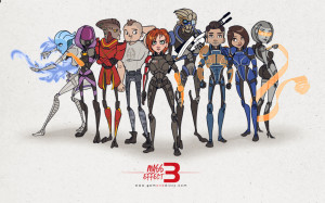 Mass Effect 3: The Team by Mwar