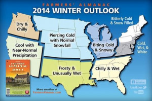 How far off was the 2014 Farmers’ Almanac in your area? In ...