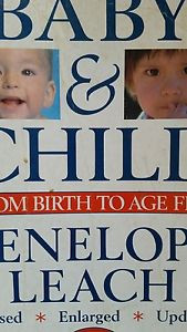 Baby AND Child BY Penelope Leach Paperback 1989 0140110224 eBay