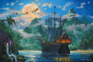 Moonrise Over Pirates Cove