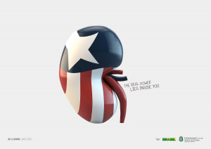 Ads to promote kidney donation in Brazil