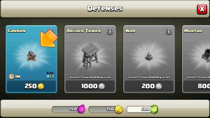 These defensive structures are for preparing your village against ...