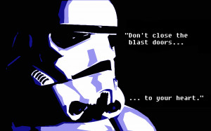 Wallpaper 1280x800 Stormtroopers, Quotes, Hearts, Black, Background ...