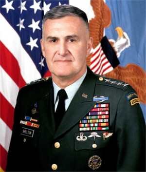 Army Gen. Hugh Shelton, former chairman of the Joint Chiefs of Staff ...