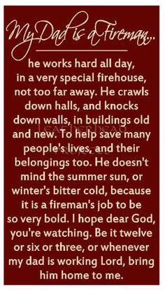 He doesn't go in the fires any more, but teaches the other guys how to ...