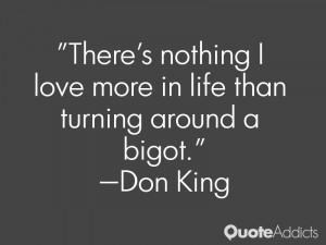 There's nothing I love more in life than turning around a bigot.