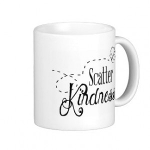 Scatter Kindness Classic White Coffee Mug